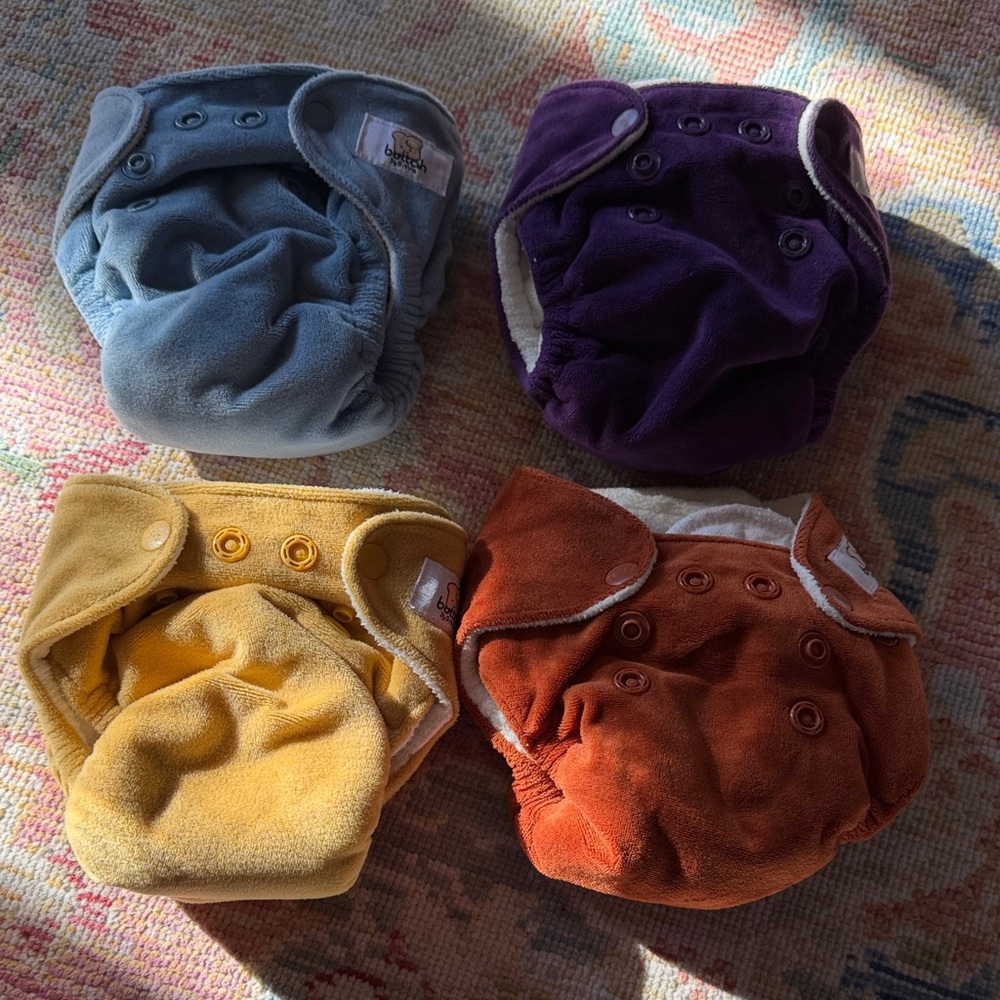 GroVia buttah newborn cloth Diaper Set